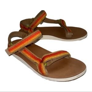 Teva Original Universal Orange Sandals